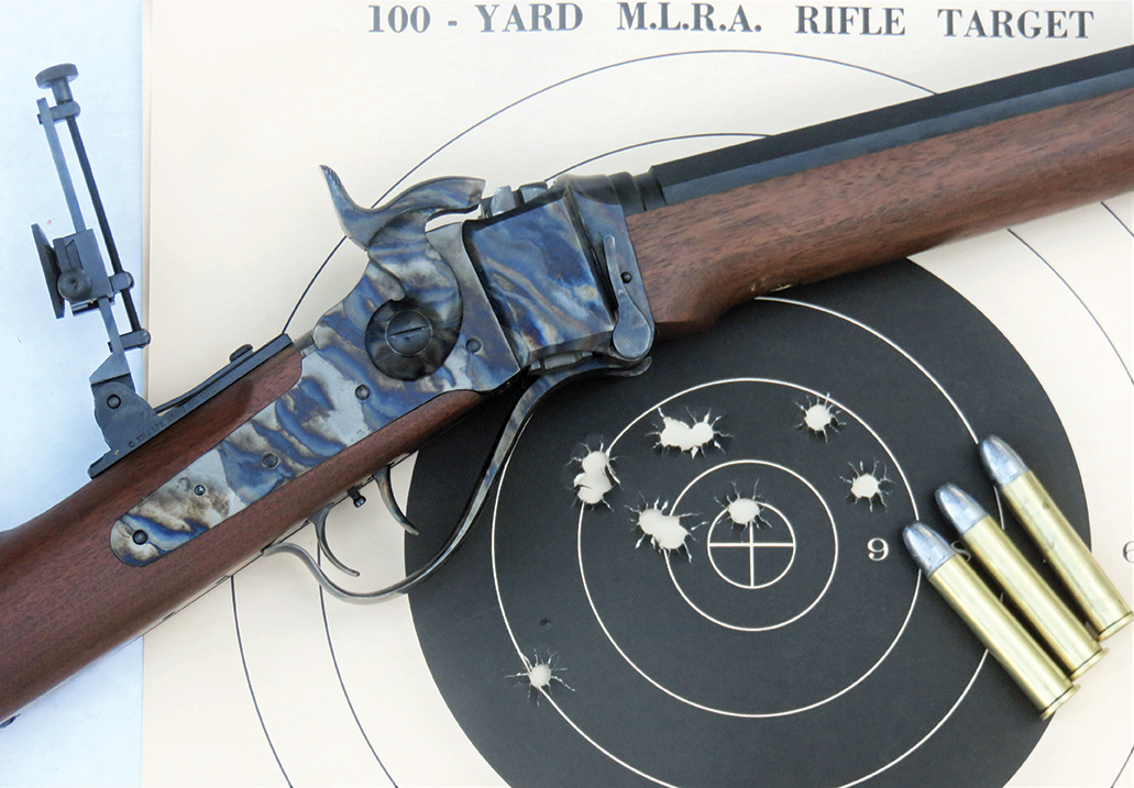 This 10-shot group was fired on the second outing with the rifle.